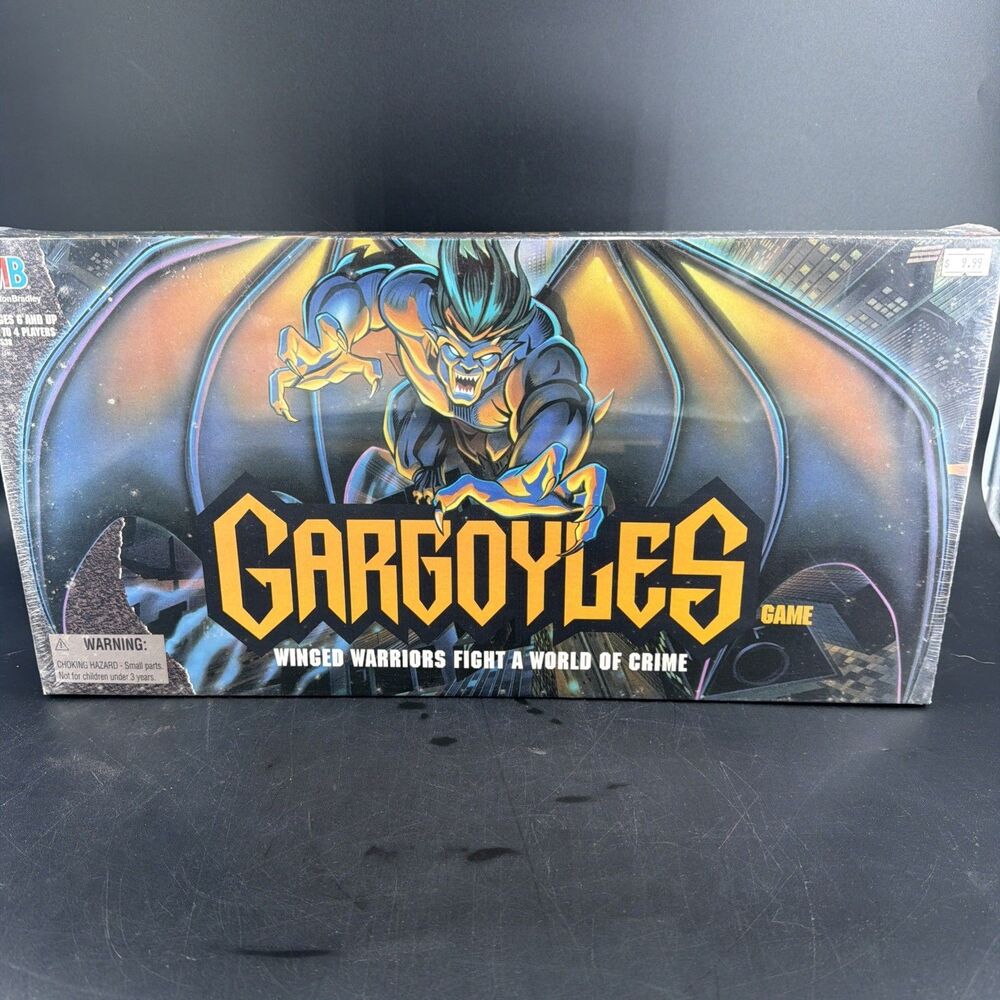VTG 1994 Gargoyles Winged Warriors Board Game By Milton Bradley